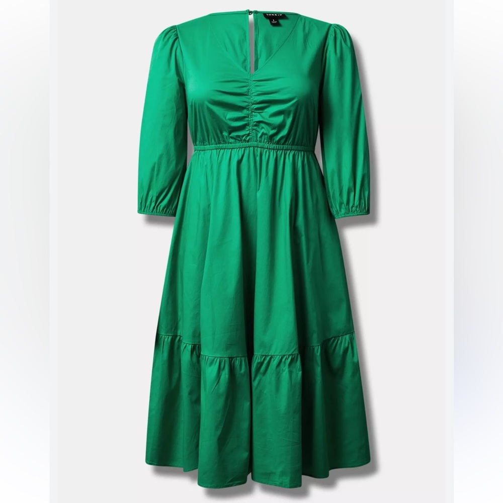 torrid Emerald Green Midi Dress